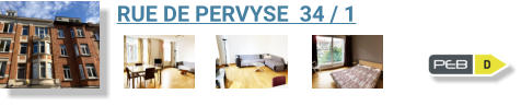 RUE DE PERVYSE  34 / 1